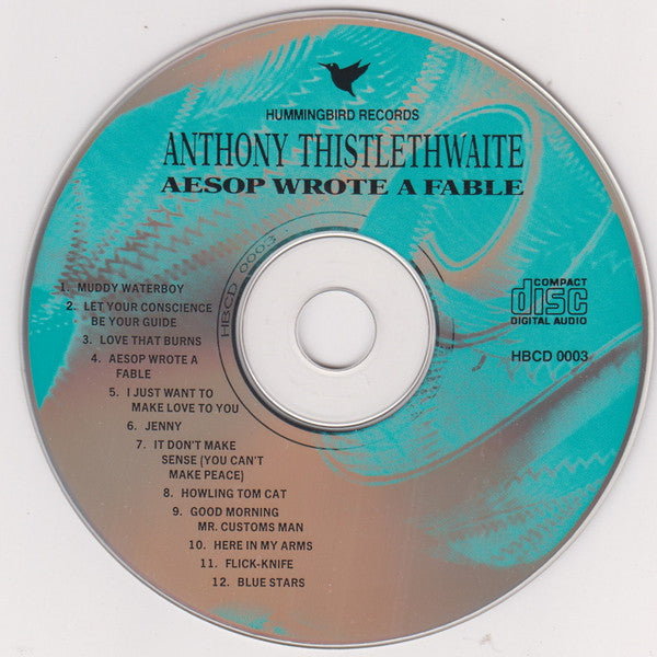 Anthony Thistlethwaite : Aesop Wrote A Fable (CD, Album)