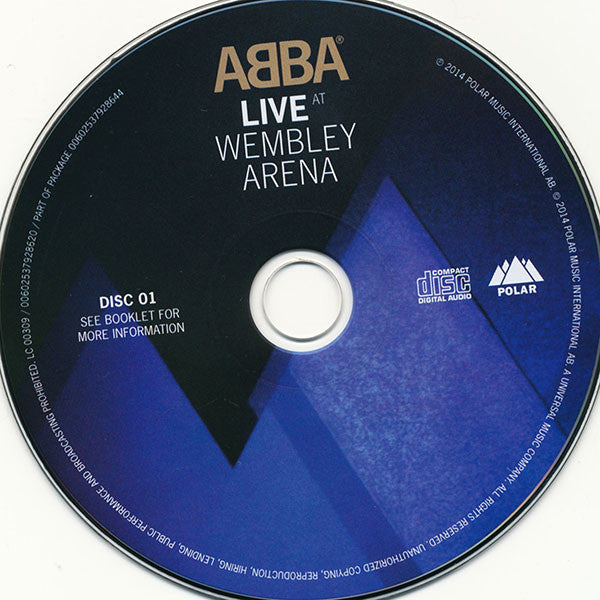 ABBA : Live At Wembley Arena (2xCD, Album)