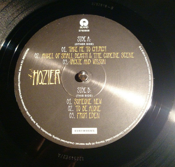 Hozier : Hozier (2xLP, Album)