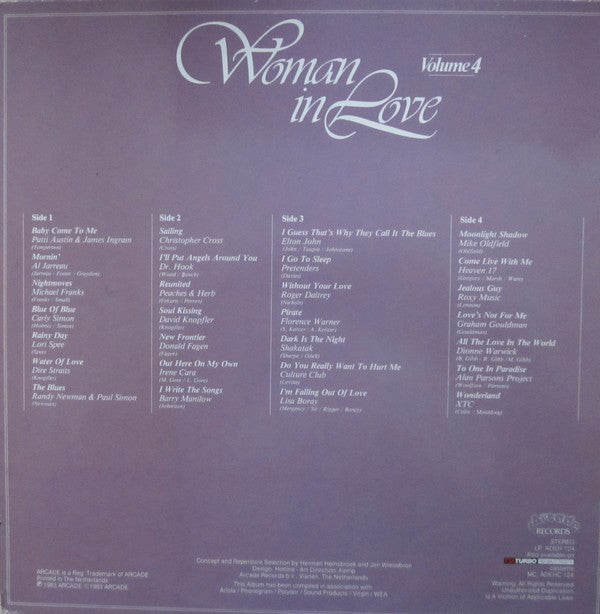 Various : Woman In Love Volume 4 (2xLP, Comp, Gat)
