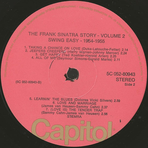 Frank Sinatra : Swing Easy (LP, Comp, RE)