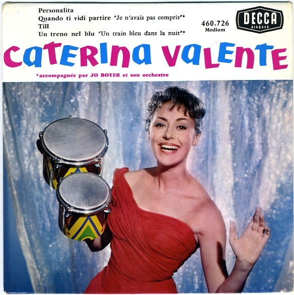 Caterina Valente Accompagnée Par Jo Boyer Et Son Orchestre : Personalita (7", EP)