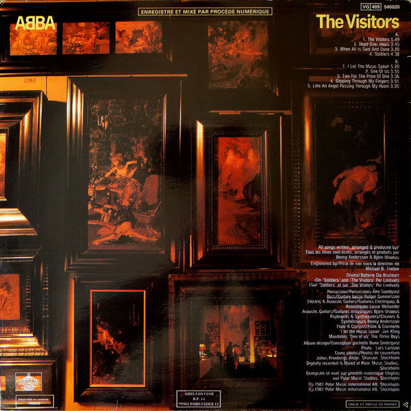 ABBA : The Visitors (LP, Album)