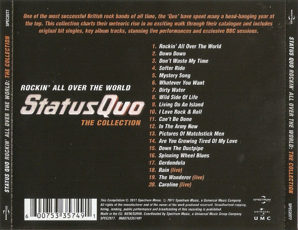 Status Quo : Rockin' All Over The World: The Collection (CD, Comp)