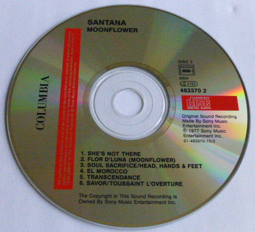 Santana - Moonflower (CD Tweedehands) - Discords.nl