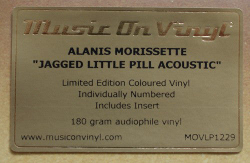 Alanis Morissette : Jagged Little Pill Acoustic (2xLP, Album, Ltd, Num, Tra)