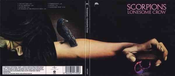 Scorpions : Lonesome Crow (CD, Album, RE, Dig)