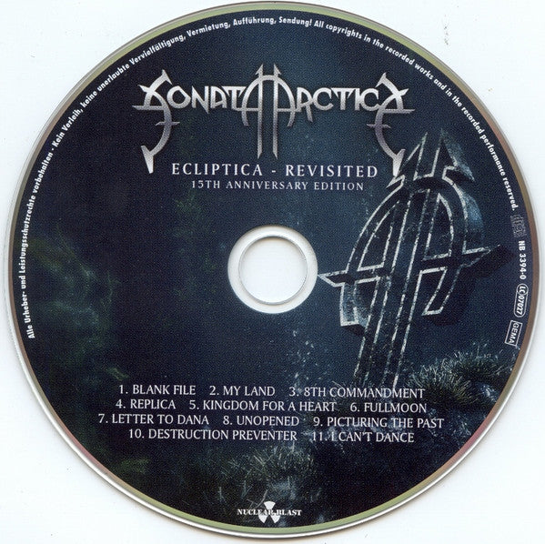 Sonata Arctica : Ecliptica - Revisited (15th Anniversary Edition) (CD, Album, Ltd, Dig)