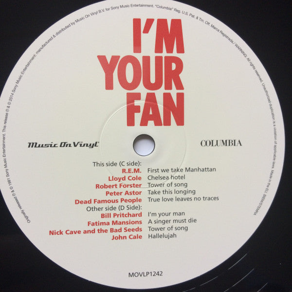 Various : I'm Your Fan: The Songs Of Leonard Cohen By... (2xLP, Comp, RE, 180)