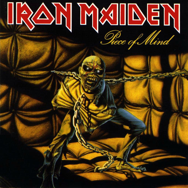 Iron Maiden : Piece Of Mind (LP, Album, RE, RM, Gat)