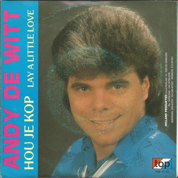 Andy de Witt : Hou Je Kop (7", Single)
