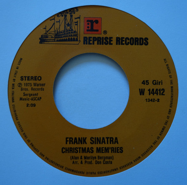 Frank Sinatra : A Baby Just Like You (7")