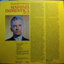 Richard Strauss - Herbert von Karajan, Berliner Philharmoniker : Sinfonia Domestica Op.53 (LP, Quad, Club)