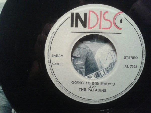 The Paladins : Going To Big Mary's / You And I (7", Single)