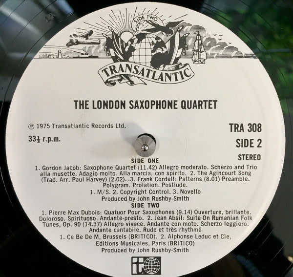 London Saxophone Quartet : The London Saxophone Quartet (LP)