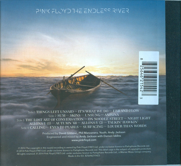 Pink Floyd : The Endless River (CD, Album, Dig)