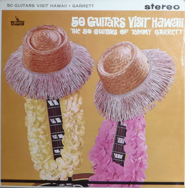 The 50 Guitars Of Tommy Garrett : 50 Guitars Visit Hawaii (LP, Album)