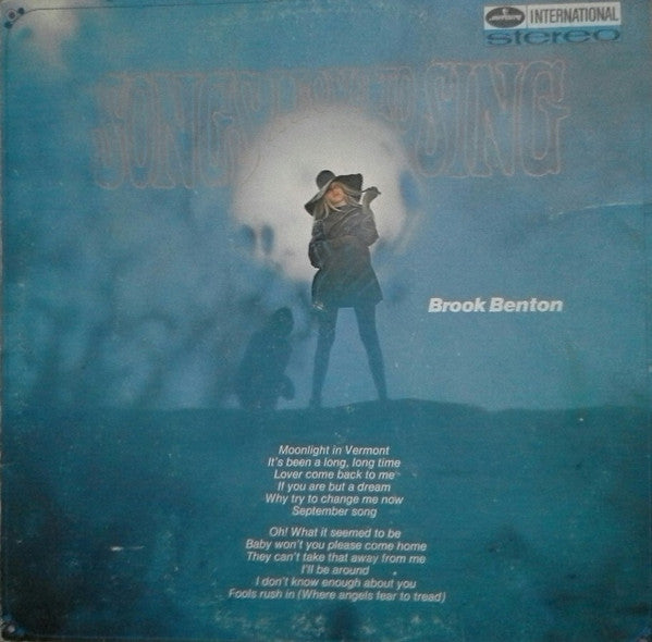 Brook Benton : Songs I Love To Sing (LP, Album, RE)