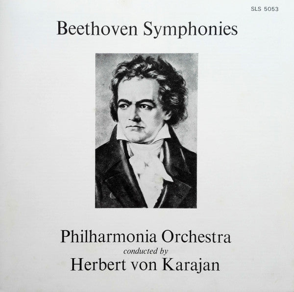 Beethoven*, Karajan*, Philharmonia* : Beethoven 9 Symphonies (7xLP, Comp + Box)