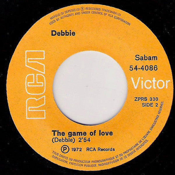 Debbie (6) : Live With Love  (7", Single)