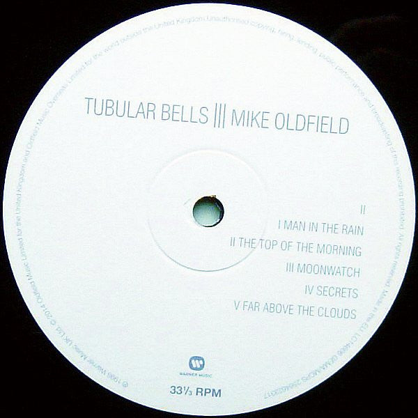 Mike Oldfield : Tubular Bells III (LP, Album, RE, 180)