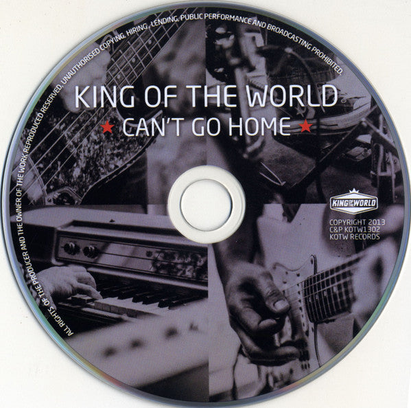 King Of The World : Can't Go Home (CD, Album)