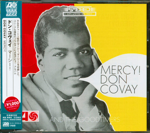 Don Covay & The Goodtimers : Mercy! (CD, Album, RE, RM)