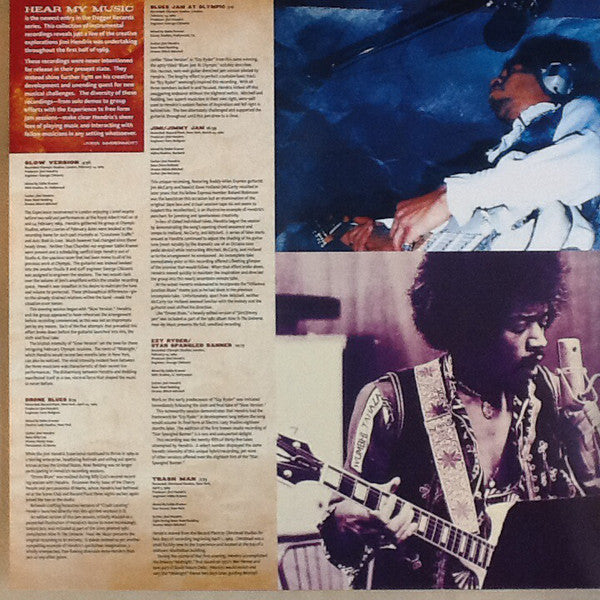 Jimi Hendrix : Hear My Music (2xLP, Album, Ltd, Num, RE, 180)