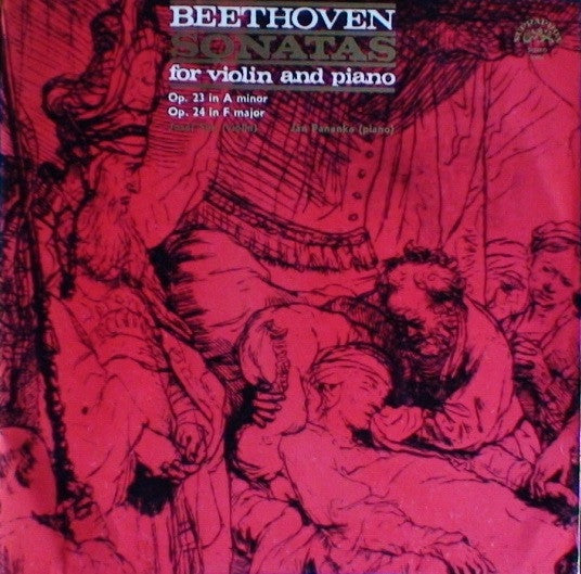 Ludwig van Beethoven : Sonatas For Violin And Piano Op.23 In A minor-Op.24 In F Major (LP, Album)