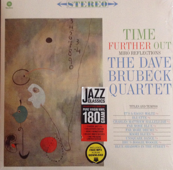 The Dave Brubeck Quartet : Time Further Out (Miro Reflections) (LP, Ltd, RE, RM, 180)