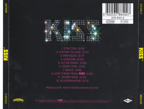 Kiss : Kiss (CD, Album, RE, RM)