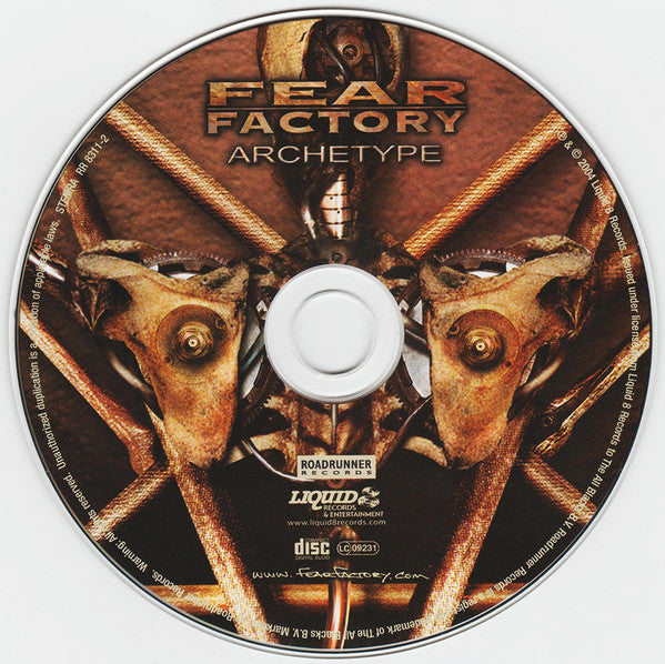 Fear Factory : Archetype (CD, Album)