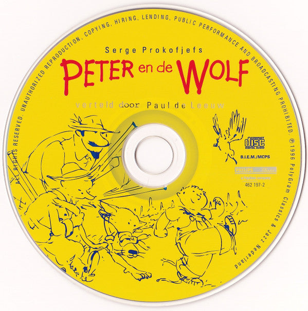 Paul de Leeuw Vertelt Prokofjef*, Valery Gergiev, Rotterdams Philharmonisch Orkest : Peter En De Wolf (CD, Dig)