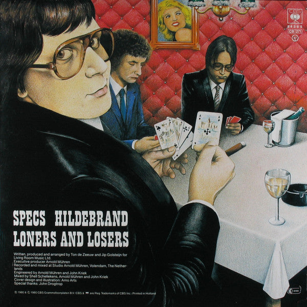 Specs Hildebrand : Loners And Losers (LP, Album)