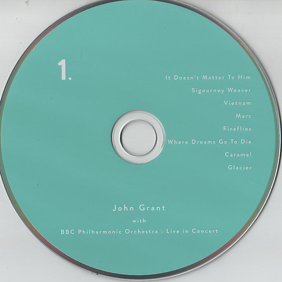 John Grant With The BBC Philharmonic : Live In Concert (2xCD, Album)