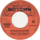 Martha Reeves & The Vandellas : Dancing In The Street / There He Is (At My Door) (7", Single)