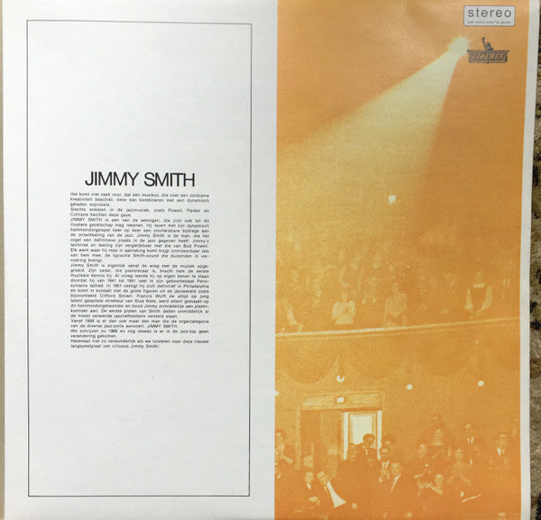 Jimmy Smith : Jimmy Smith Plays The Standards (LP, Comp)