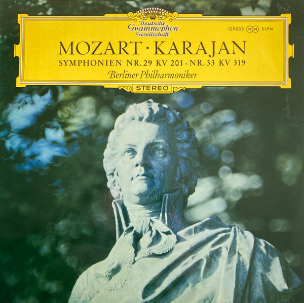 Mozart* • Karajan* / Berliner Philharmoniker : Symphonien Nr.29 KV 201 • Nr.33 KV 319 (LP, Album)