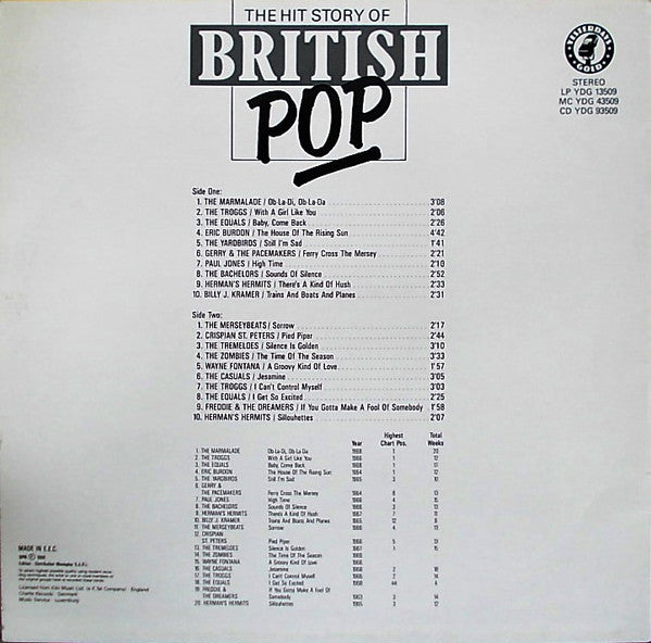 Various : The Hit Story Of British Pop Vol.9 (LP, Comp)