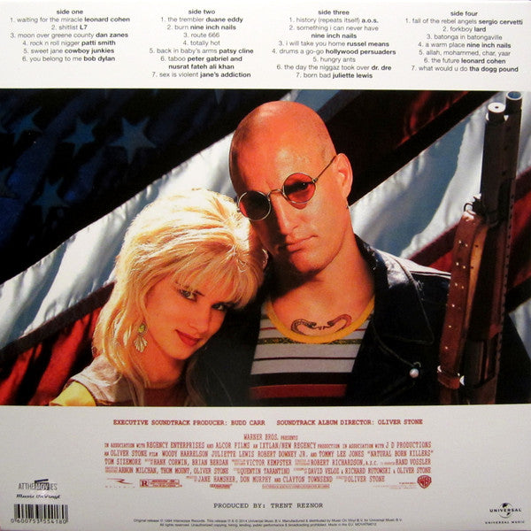 Various : Natural Born Killers: A Soundtrack For An Oliver Stone Film (2xLP, Comp, RE, Gat)
