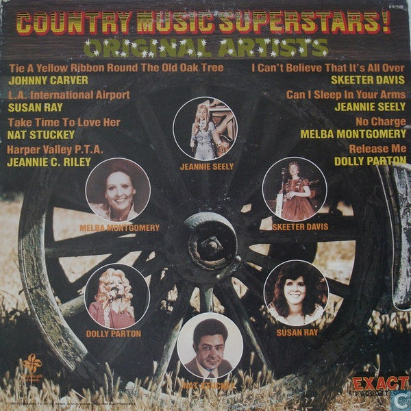Various : Country Music Superstars! (LP, Comp)