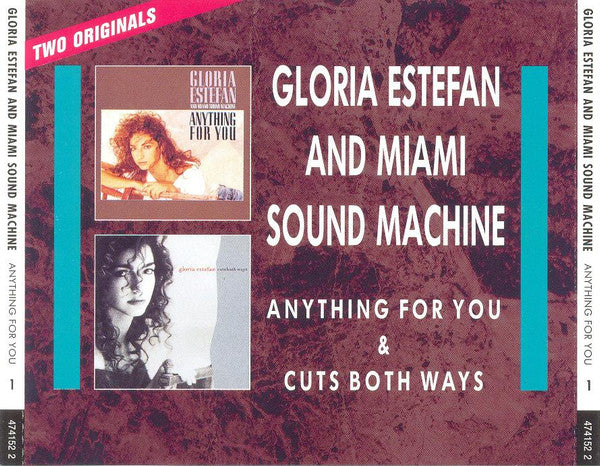 Gloria Estefan And Miami Sound Machine - Anything For You & Cuts Both ...