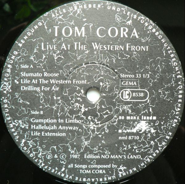 Tom Cora : Live At The Western Front (LP, Album)