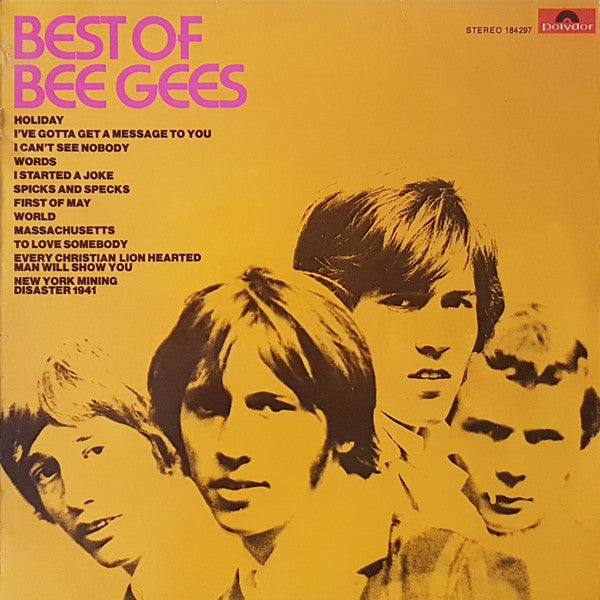 Bee Gees : Best Of Bee Gees  (LP, Comp)
