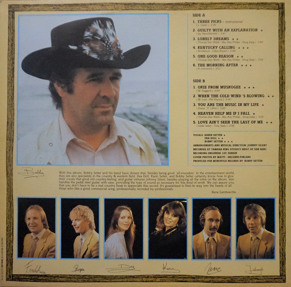 Bobby Setter Band : A Touch Of Country (LP, Album)