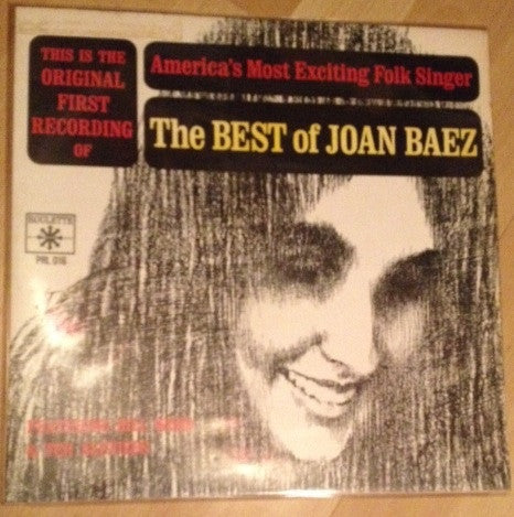Joan Baez Featuring Bill Wood (5) & Ted Alevizos : The Best Of Joan Baez (LP, Comp)