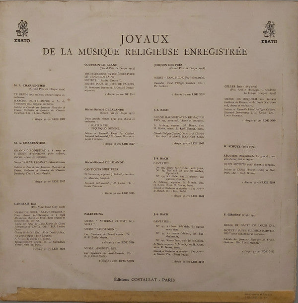 Jean Gilles / Louis Frémaux directed Ensemble Instrumental Jean-Marie Leclair & Chorale Philippe Caillard : Requiem de Gilles (LP, Gat)