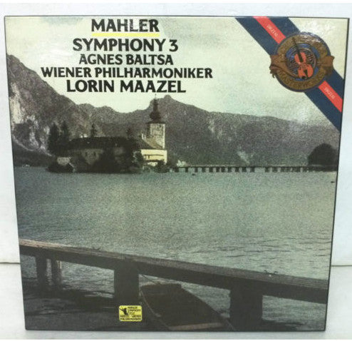 Gustav Mahler, Lorin Maazel, Wiener Philharmoniker, Agnes Baltsa : Symphony No. 3 (2xLP)