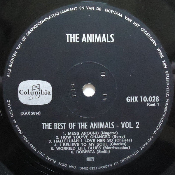 The Animals : The Best Of The Animals Vol.2 (LP, Album, Mono)