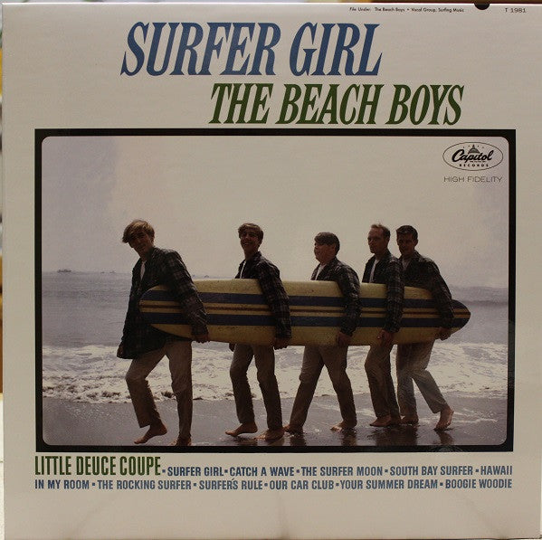The Beach Boys : Surfer Girl (LP, Album, Mono, 200)